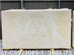 China Polished White Ice Onyx For Hotel Decoration