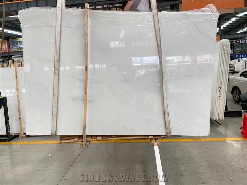 High Quality Oriental Statuario White Marble For Decoration