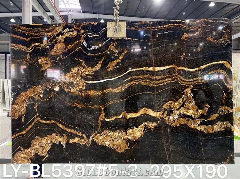 High Quality Poished Black Taurus Granite For Decoration