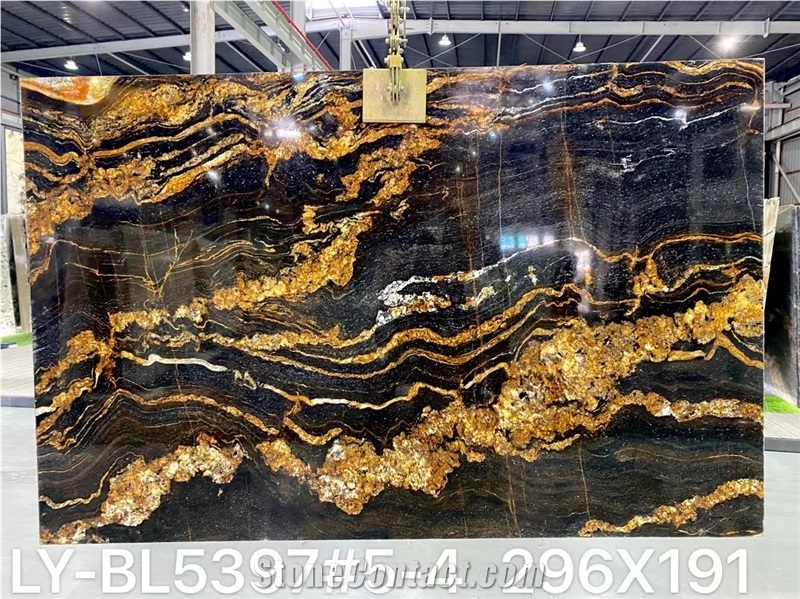 High Quality Poished Black Taurus Granite For Decoration