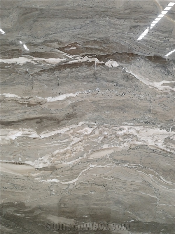 High Quality Polished Silver Shadow Quartzite For Countertop