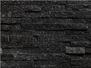 Ledger Panels Corners Wall Cap Pacifica Black Star Quartzite
