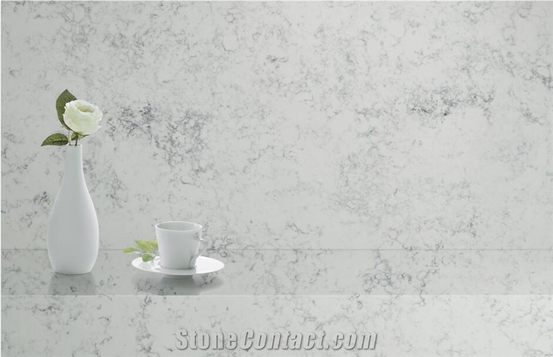 Bianco Carrara White Quartz