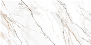 Gilded White Sintered Stone