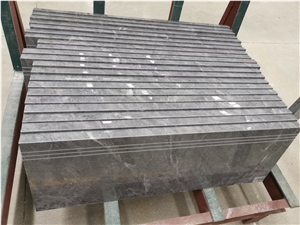 Grey Emperador Sintered Stone Stair