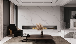 Silk White Sintered Stone 1