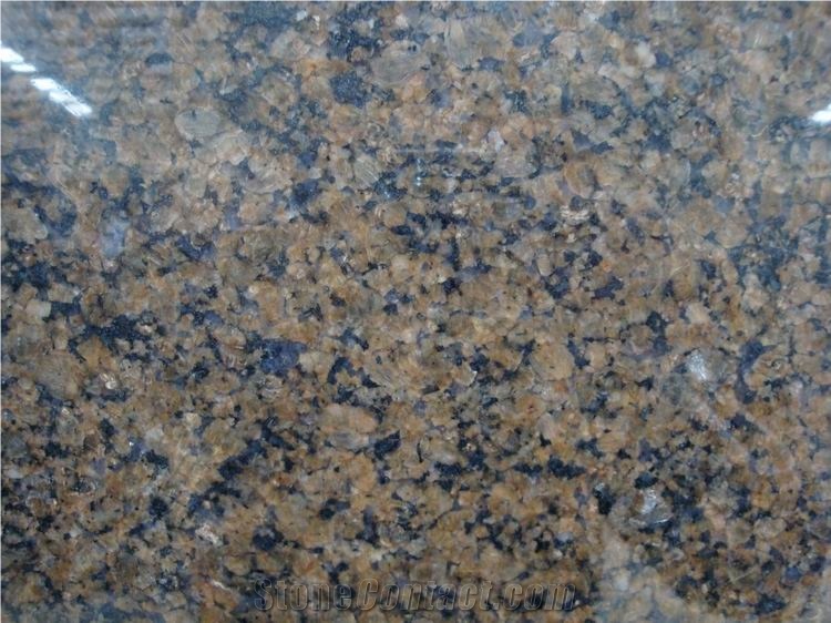 Aurora Giallo California Sapphire Brown Granite
