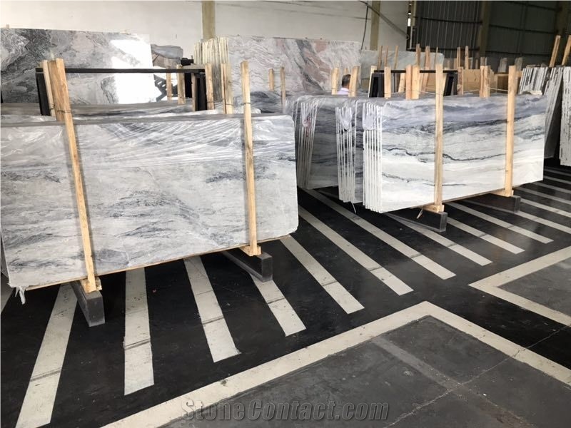 Blue Totem Marble
