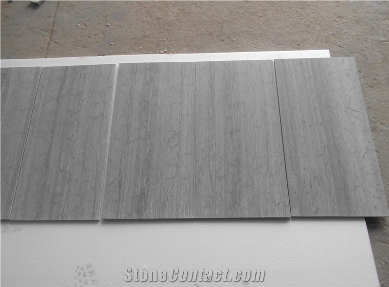 Blue Wood Vein Marble Tile