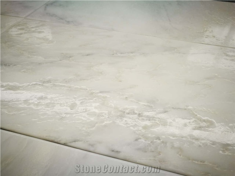 Eastern White Marble Brushed Tile