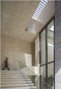 Gold Mocca Limestone Application