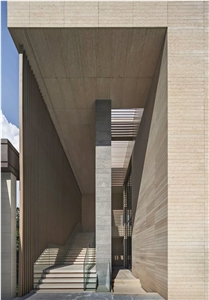 Gold Mocca Limestone Application 1