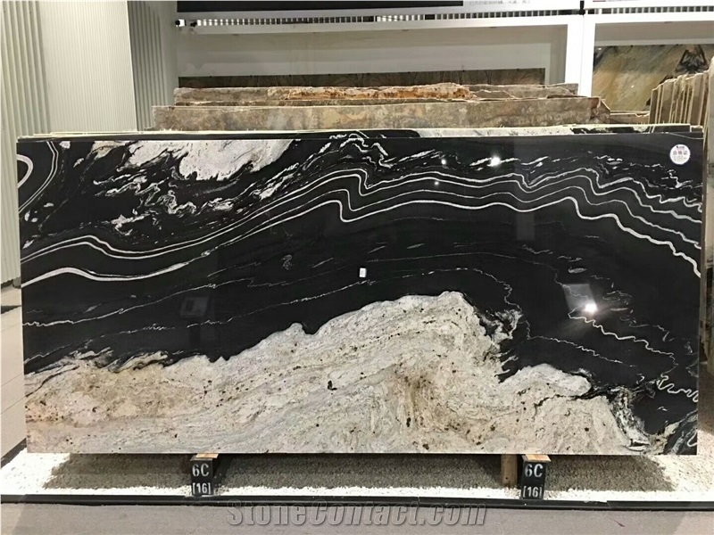 Ink White Marble