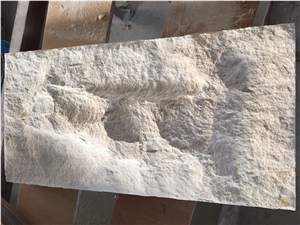 Moca Cream Limestone Tile-Spilit