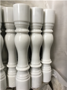 Royal White Marble Stone Bench
