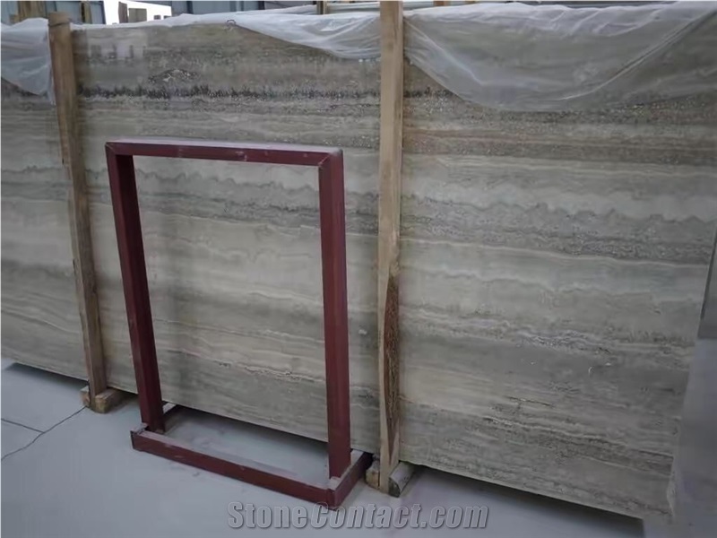 Silver Grey Travertine Tile Flooring Tile Bathroom Tile