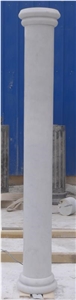 White Marble Column Stonework