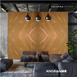 Sucupira Brown Granite Slabs