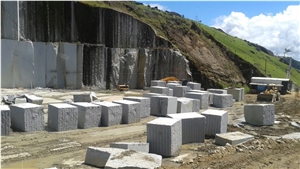 Sucupira Brown, Santa Cecilia, Verde Ubatuba Granite Blocks