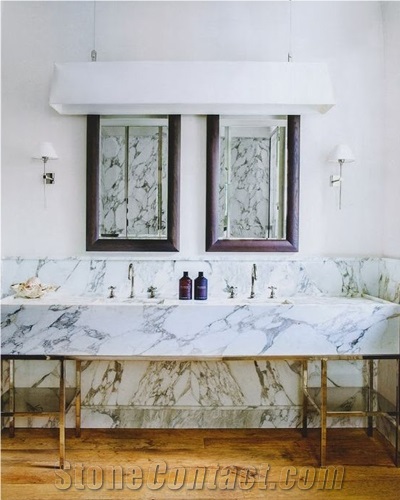 Marble Bathroom Tops, Commercial Bath Tops