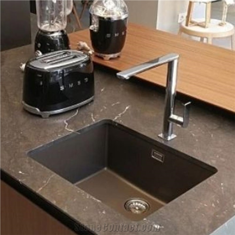 Amarula Quartzite Kitchen Countertop