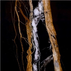 Black Sahara Marble Slabs, Sahara Noir Marble