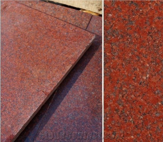 Imperial Red Granite Tiles