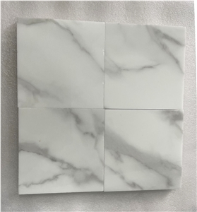Artificial Snow White Nano Crystal Stone
