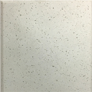 White Artificial Quartz Engineered Stone Slab