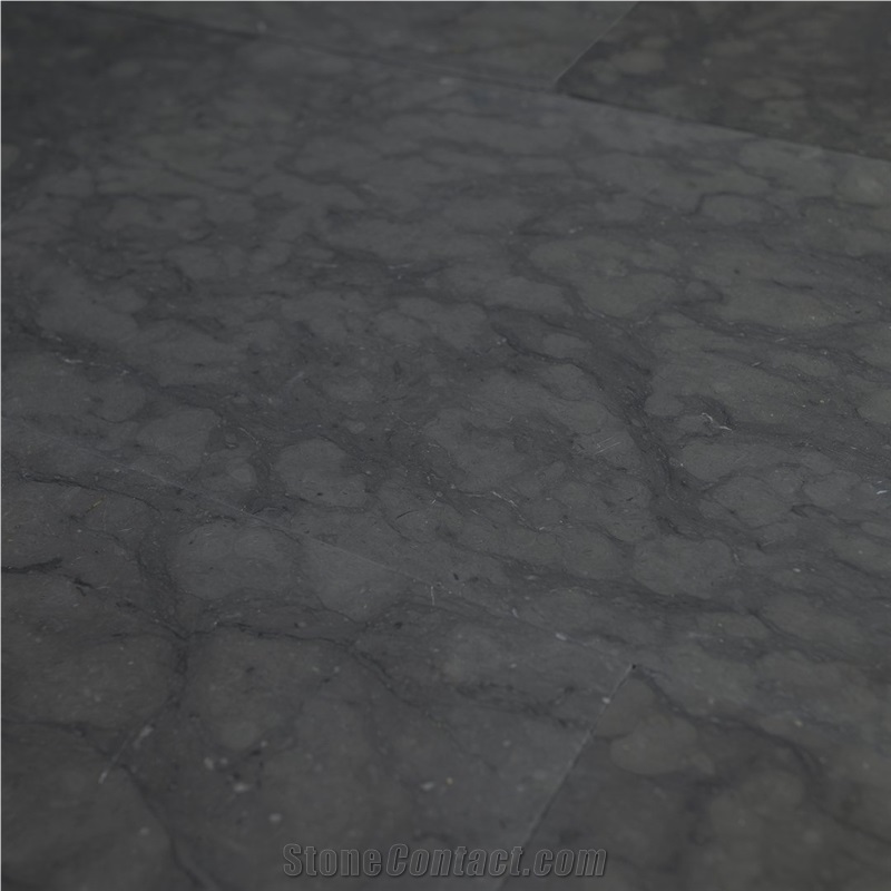 Black Jamtland Svart Limestone Honed Floor Tiles