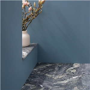 Dark Brannlyckan Marble Honed-Braennlyckan Moerk Marble
