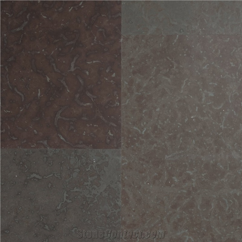 Oeland Red Limestone- Alboke Limestone Tiles Yard Selection