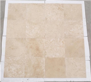 Travertine Premium Light Cc Honed Filled