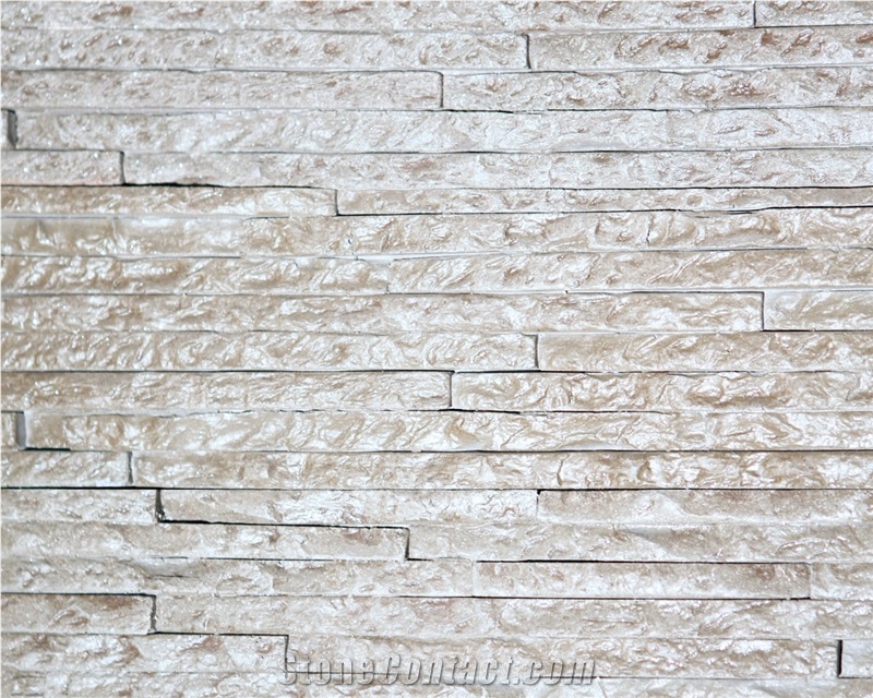 Shiny Silver L014 Artificial Stone Wall Panel,Cultured Stone