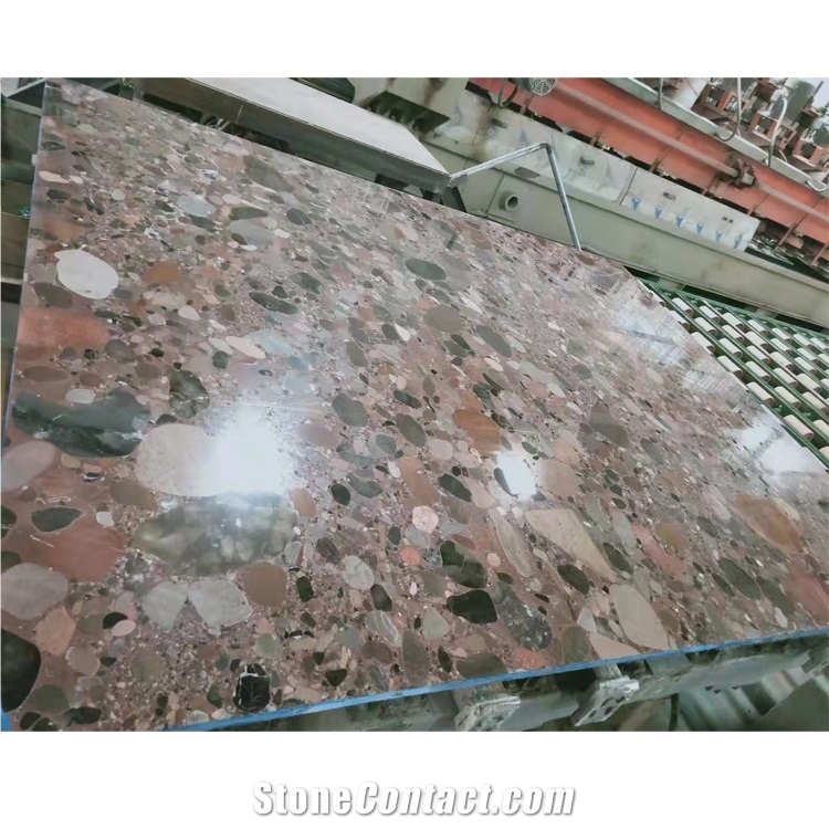 Polished Colorful Stone Granite Slab &Flooring Tiles 