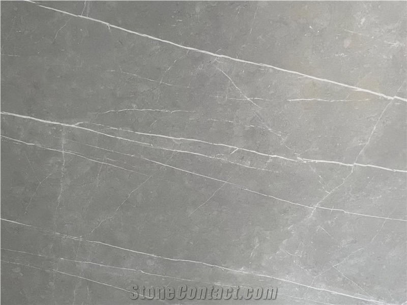 Engineered Pietra Gray Marble Sintered Stone Slab Walling