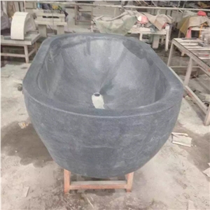 G654 Dark Grey Stone Bathtub