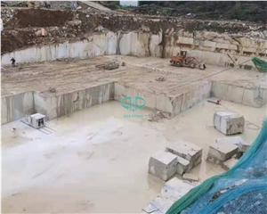 New Cindy Grey Marble Quarry