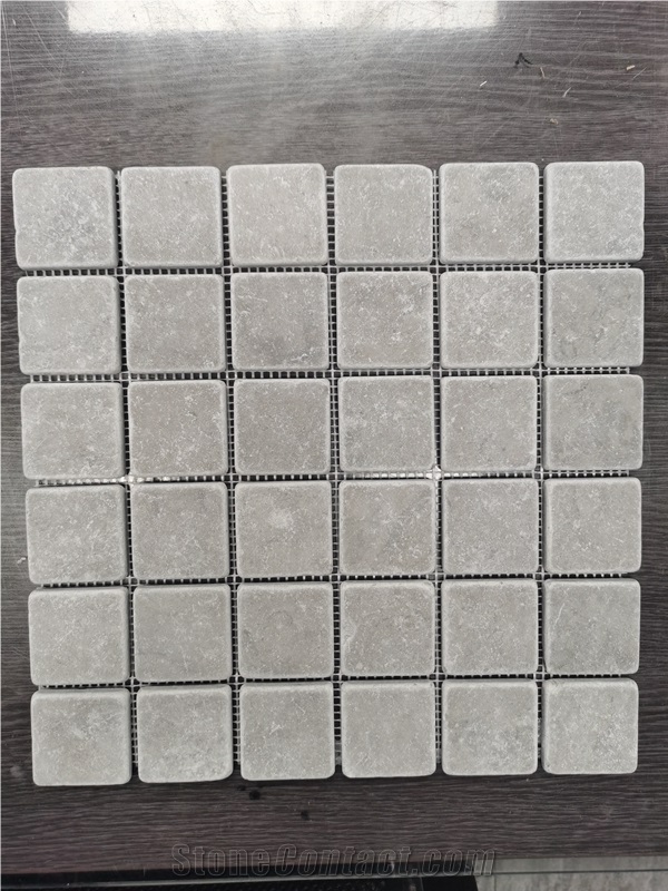 Affordable Honed Grey Marble Mosaic