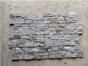 Chinese Quartzite Cement Back Stone Veneer For Castle Wall