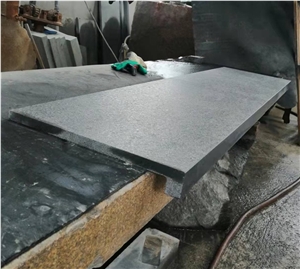 Drop Face Black Stone Old G684 Basalt Pool Border Coping