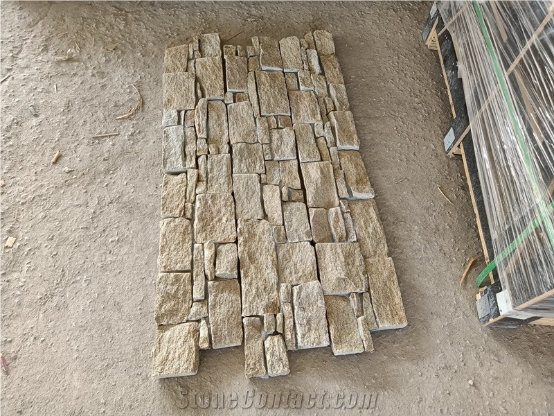 Natural Stone Ledgestone Exterior Stone With Concrete Back