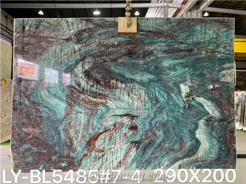 Dark Green Emerald Verde Marble Wall Panels For Luxury Decor