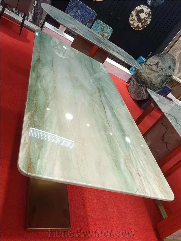 Natural Stone Quartize Marble Customized Table Top Design