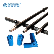 Shank Hex 22*108Mm Taper Drill Rod With Angle 6-12 Degree