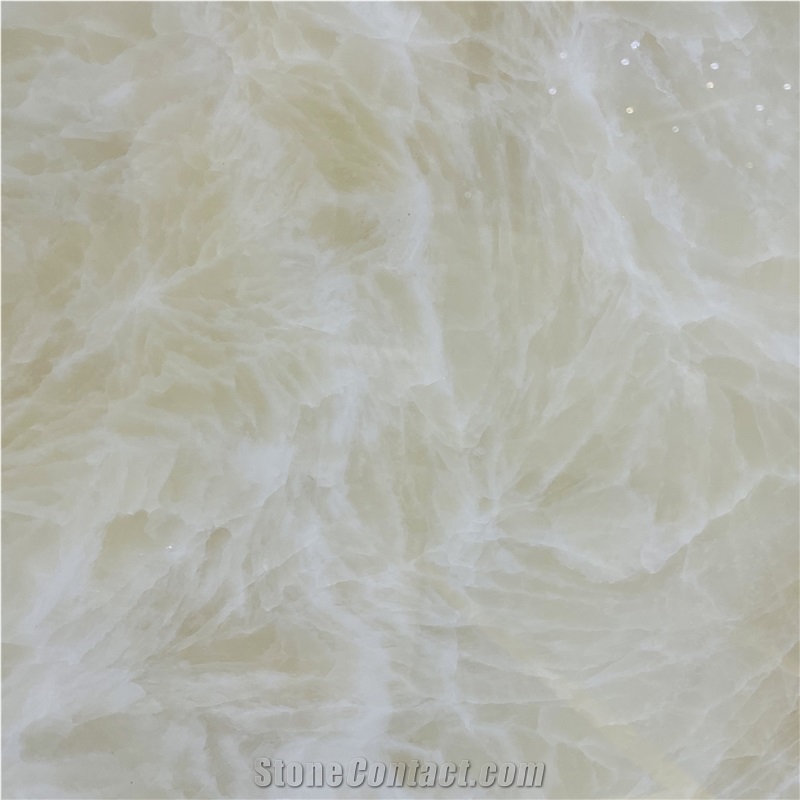 Cream Color Natural Chinese Onyx Slabs