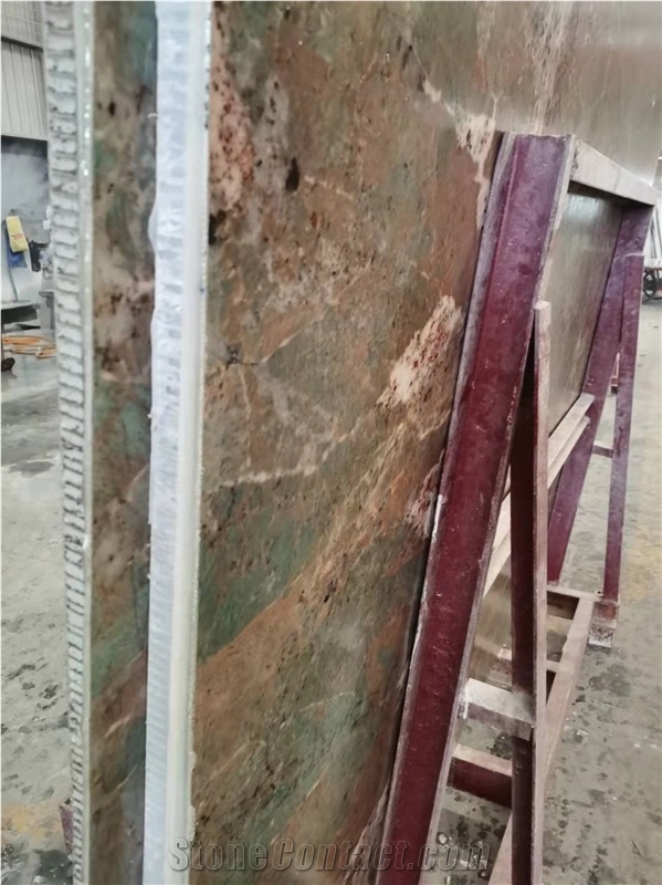 Amazon Green Quartzite Honeycomb Panels Stone Panels