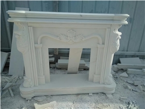 Modern Designs White Marble Fireplace Surround For Hot Sale