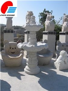 Granite Stone Water Fountain In Huian Factory
