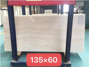 White Onyx Wall Flooring Slab Tiles Home Decor